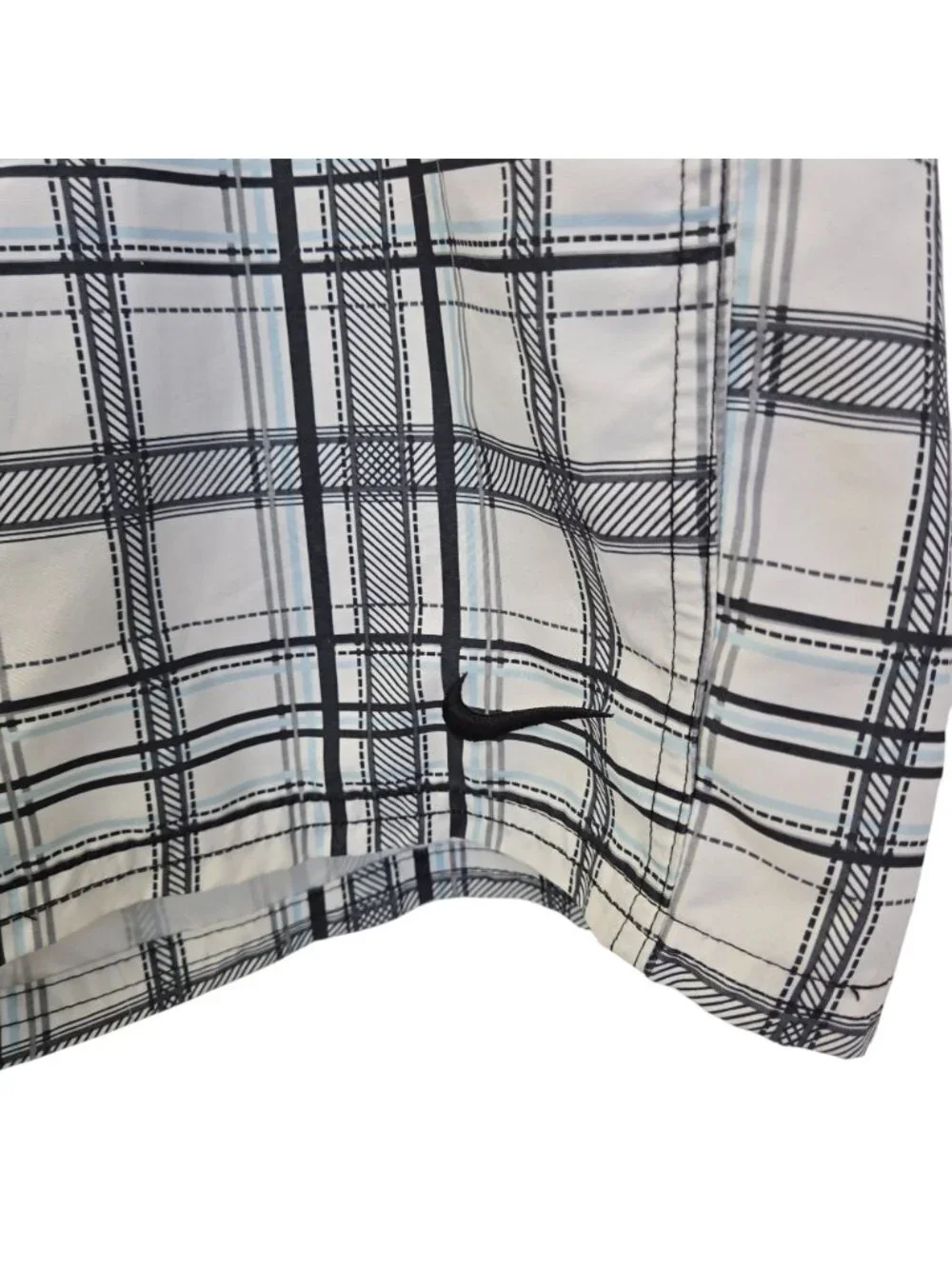 Nike Plaid Board Shorts Swimsuit Size 36